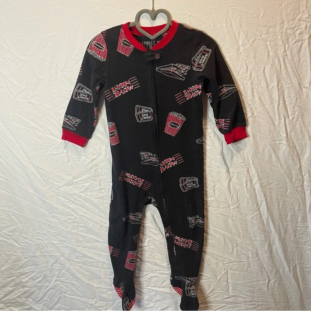 24 Months Jammies For Your Families Movie Night Cinema Toddler PJ’s PRELOVED